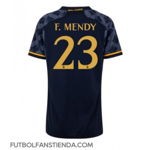 Real Madrid Ferland Mendy #23 Segunda Equipación Mujer 2023-24 Manga Corta
